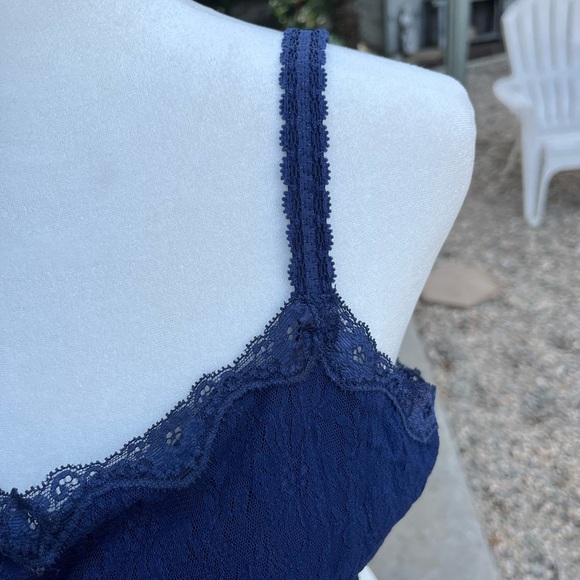 Soma Bralette Navy Blue Lace Sweet Size XXL - Picture 5 of 8